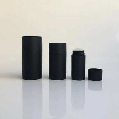 Подгонянный круглый извив вверх по пластиковому контейнеру 15ml 30ml 50ml 75ml ручки дезодоранта PP