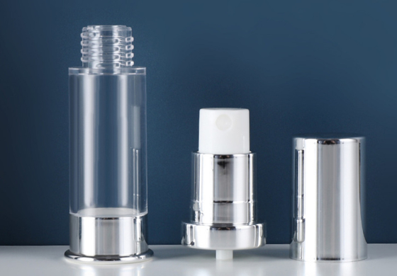 Luxury Silver 5ml 10ml 15ml Алюминиевые косметические средства для ухода за кожей