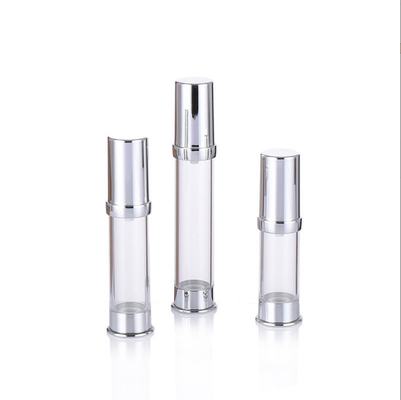 Luxury Silver 5ml 10ml 15ml Алюминиевые косметические средства для ухода за кожей