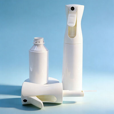 пластиковая бутылка распылителя тонкого тумана 300мл для бутылок распылителя тумана ОЭМ чистящих решений непрерывных с логотипом