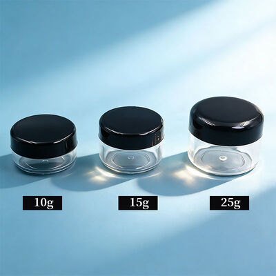 Личная косметическая кремовая банка 10г 15г 25г пластиковая полипропиленовая кремовая банка