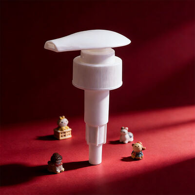 Большой насос для шампуня и лосьона с плоской головкой 28/410 для бутылки