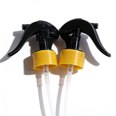 28/410 Цельный пластиковый мини-триггерный распылитель с индивидуальным цветом