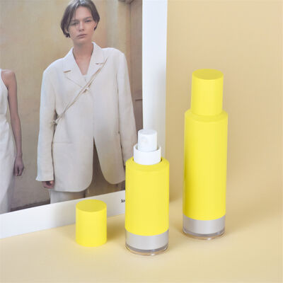 Повторяемая косметическая упаковка Безвоздушная бутылка 30 мл 50 мл Пустая безвоздушная бутылка насоса для фонда по уходу за кожей