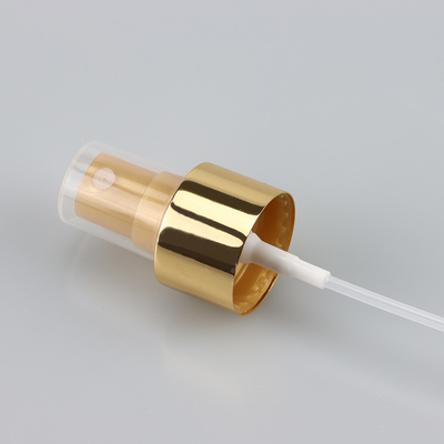 Выход 0.12cc насоса 24/410 спрейера тумана сияющего золота алюминиевый точный