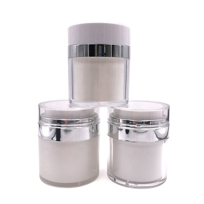опарник сливк насоса 1oz 4oz безвоздушный, акриловый косметический опарник для упаковки skincare